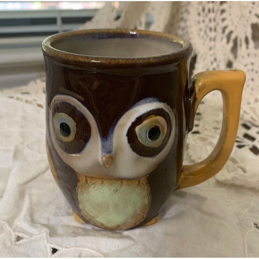 Gibson Owl Coffee Cup Mug 12 oz In Good Condition.
